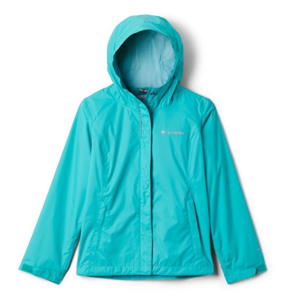 Columbia Arcadia Waterproof Jacket Blue For Girls NZ98531 New Zealand